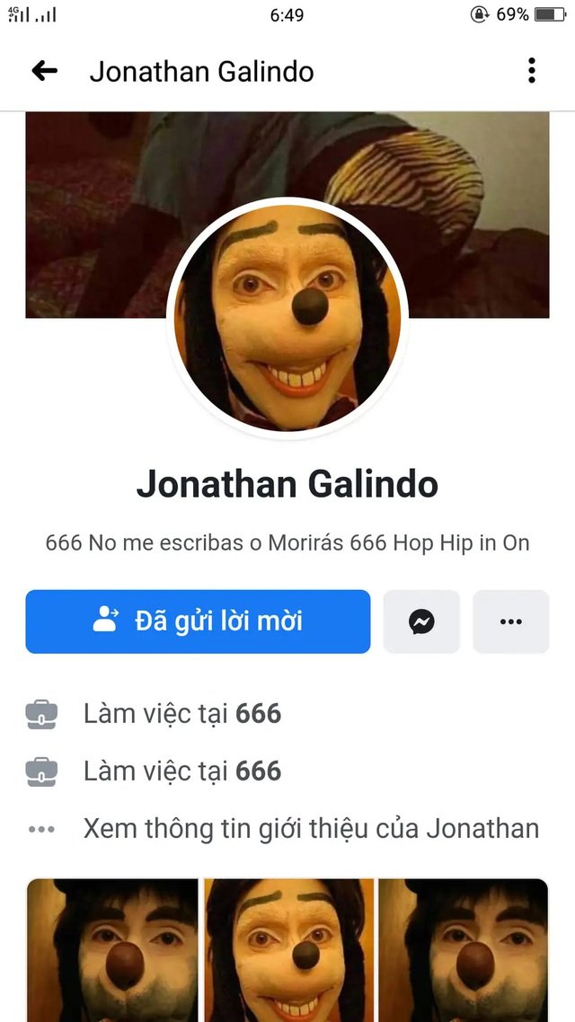 Flooded with memes and spam accounts in just 24 hours, Vietnamese netizens declared: Jonathan Galindo is very scary, but unfortunately not in Eastern Laos